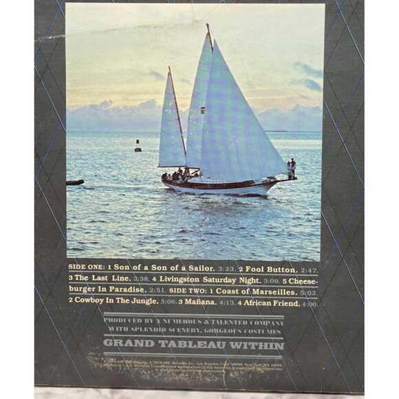 Jimmy Buffett Son Of A Son Of A Sailor Vinyl Rock LP Gatefold ABC 1978 Lyric Slv - Picture 8 of 8